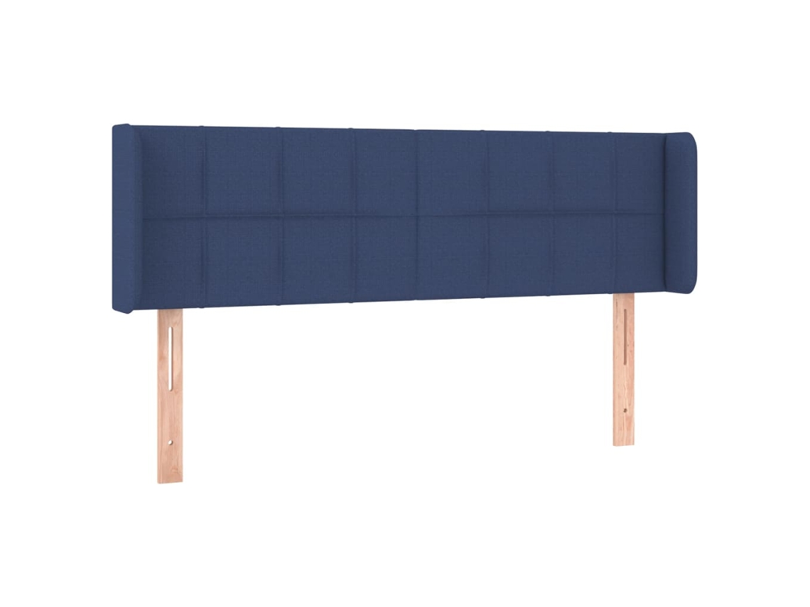 Headboard, Headboards Vidaxl Azul Tecido (147 X 16 X 78/88 Cm)