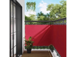Vidaxl Tela De Varanda 110 X 300 Cm Tecido Oxford Retangular Borgonha