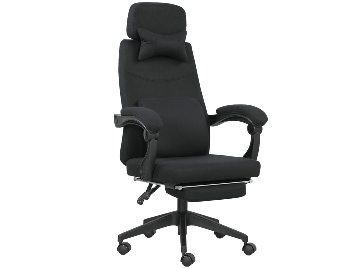 Organizador de mesa com tamanho ergonômico e ajustável, Rodas Giras, Linho, 62 x 68 x 127 cm, preto -cy