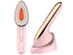 Máquina Elétrica De Alta Frequência Sem Fios Para Massajador Facial Profissional Para Rosto Rosa Bestvite