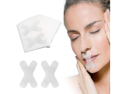 Fasst 100 Cintas para Boca Anti Ronquidos Dispositivos Avanzados para Dormir Suaves Mejoran La Respiración Nasal Y El Sueño CUIDADOS