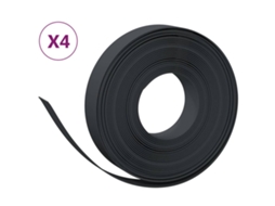 Garden Edging, Garden Edgings Vidaxl Preto Polietileno (40 X 0.1 M)
