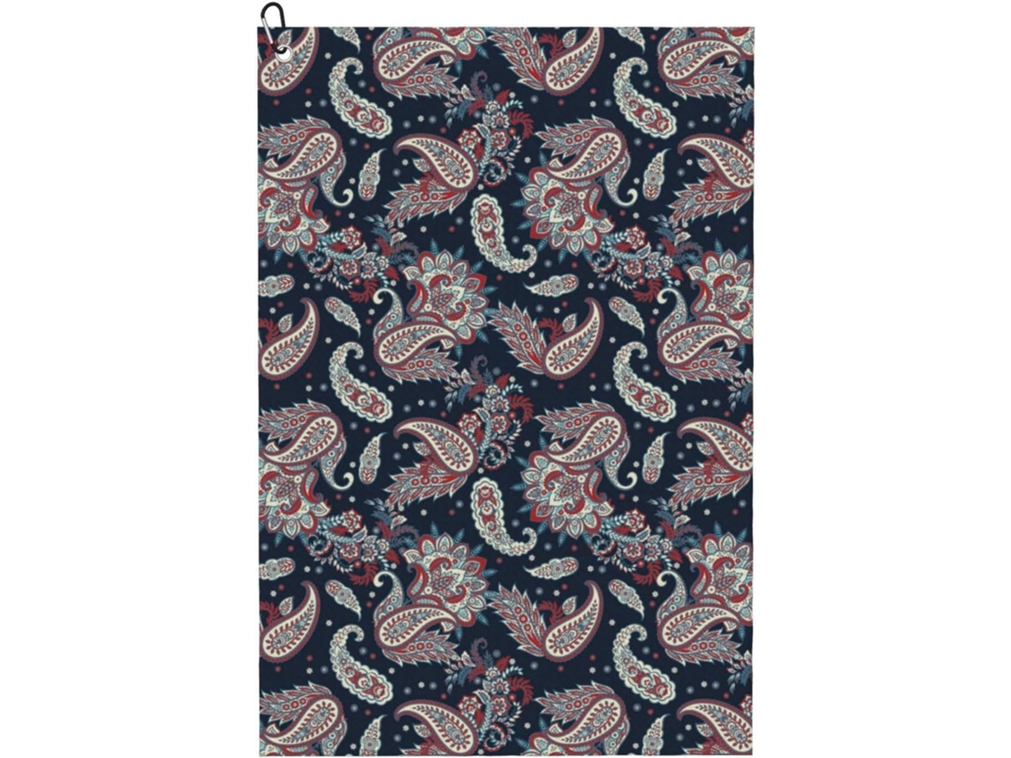 Toalha para Saco de Golfe Novastar, Paisley, 61x40,6cm, Absorvente | S/MARCA