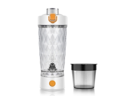 Misturador Eletrico ZRUXE Garrafa (650ML - Tritan BPA-Free - Branco)