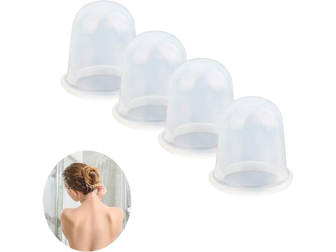 MEOIRUERY Kit De Ventosas Para Alívio Da Dor E Recuperação Muscular, Ventosas De Massagem A Vácuo De Silicone Com Benefícios Anticelulite E Massagem Em Tecidos