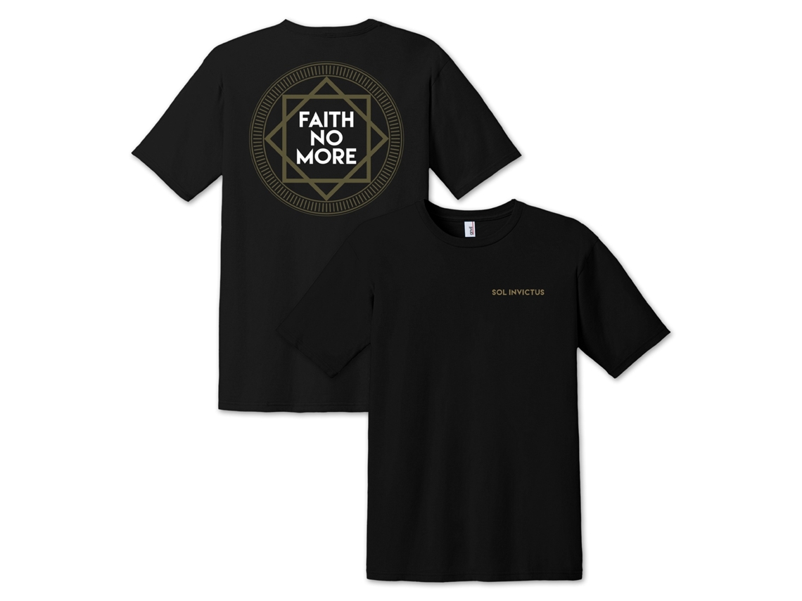 Faith no More Sol Invictus T shirt ROCKINSTONE Unisex Adults Best Sellers Size:s