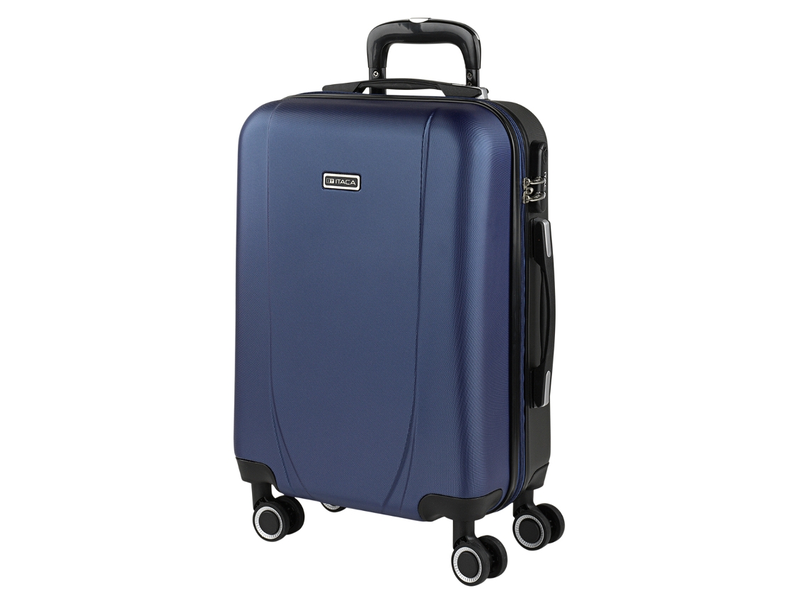 Tiber Azul Marinho Antracite Small Abs Suitcase Itaca (38x55x20 Cm 36l)