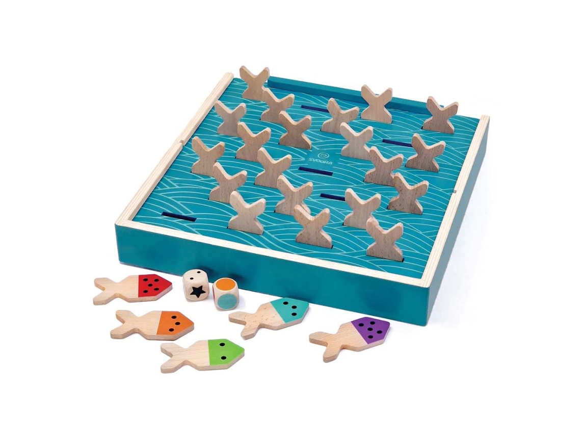 Jogo Da Memória Svoora, Jogo Educativo De Peixes Para Crianças A Partir De 6 Anos, 6 Jogos