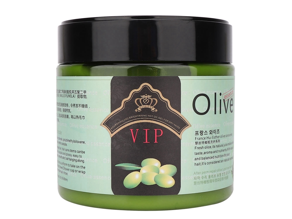 2026 máscara Reparadora Nutritiva para Cabelo Danificado Pós tintura com Óleo de Oliva 500ml