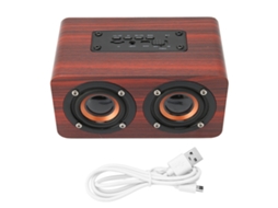 Caixa de som Bluetooth portátil com microfone EOOCOO