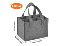 Bolsa De Transporte De Vinho Resistente, Portátil, Reutilizável, Para Armazenamento De Vinhos E Compras, Design Durável E Dobrável Para Fácil Arm