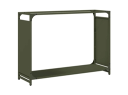 Firewood Rack, Firewood Racks Vidaxl Verde Aço (90 X 28 X 65 Cm)
