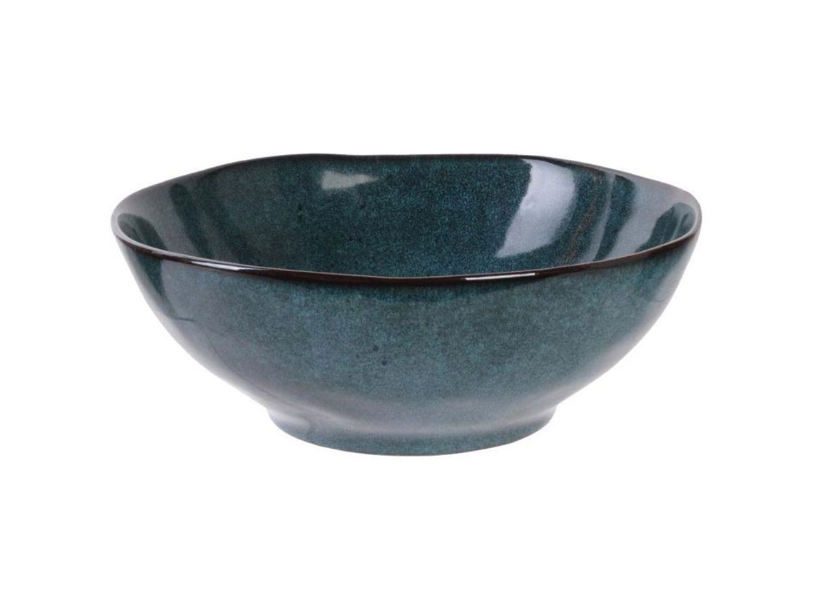 Tigela de grés azul 80 cl Grés de tempo Unitário