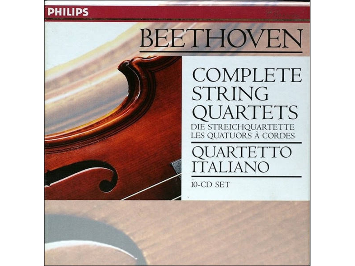 CD Beethoven Quartetto Italiano Worten.pt