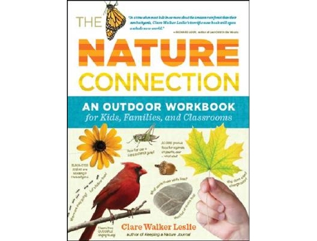 Livro nature connection de clare walker leslie (inglês)