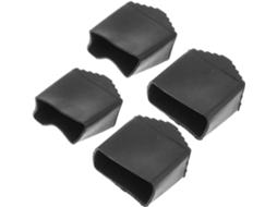 Doitool Conjunto De 4-protetores Borracha Para Pés Escada, Antiderrapantes, Com Design De Alta Fricção E Fácil