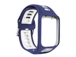 Cordão de Relógio de Silicone Compatível com Relógios Tomtom Pulseira de Substituição EOOCOO