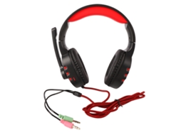 Auriculares Circumaurales con Cable para Juegos, Micrófono y Cancelación de Ruido Ajustable para PC y Portátiles | S/MARCA