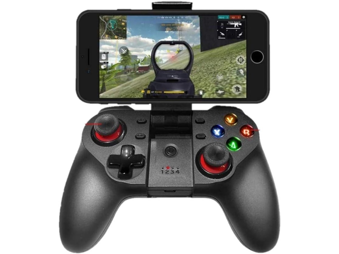 Controlador De Jogos Para Celular, Joystick Gamepad Sem Fio Bluetooth Para Jogos Multimídia