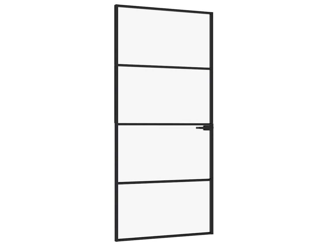 Interior Door, Interior Doors Vidaxl Preto Vidro (93 X 201.5 Cm)