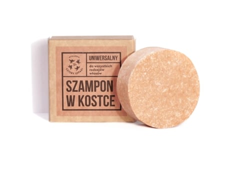 Quatro Pardais Soapery Universal Shampoo Sólido Bar, 75g Mydlarnia Cztery Szpaki
