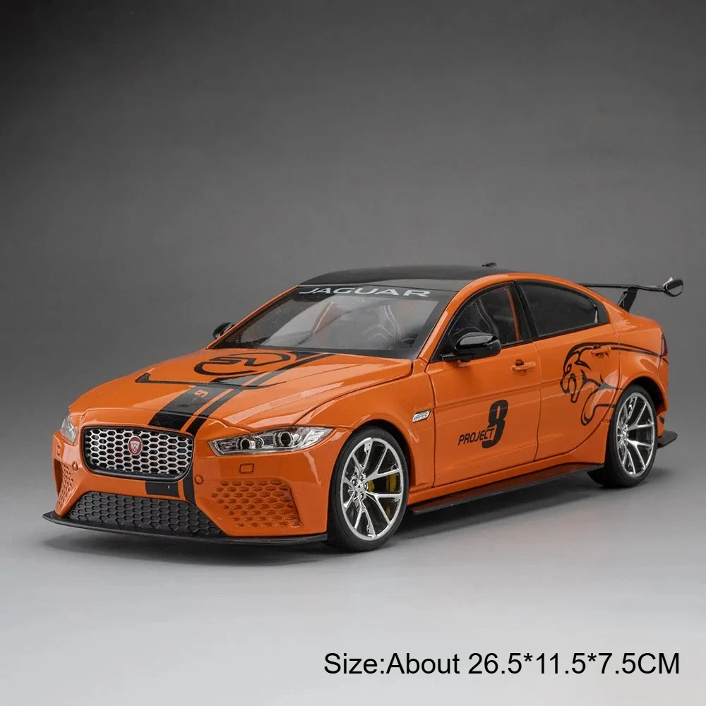 (s15 Laranja) Escala 1:18 - Miniatura De Carro - Modelo De Carro Esportivo - Ornamento