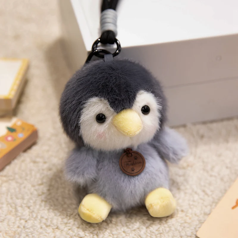 Boneco de Pelúcia Macio e Fofo, Brinquedo de Pelúcia Infantil MDUG (pinguim 12cm)