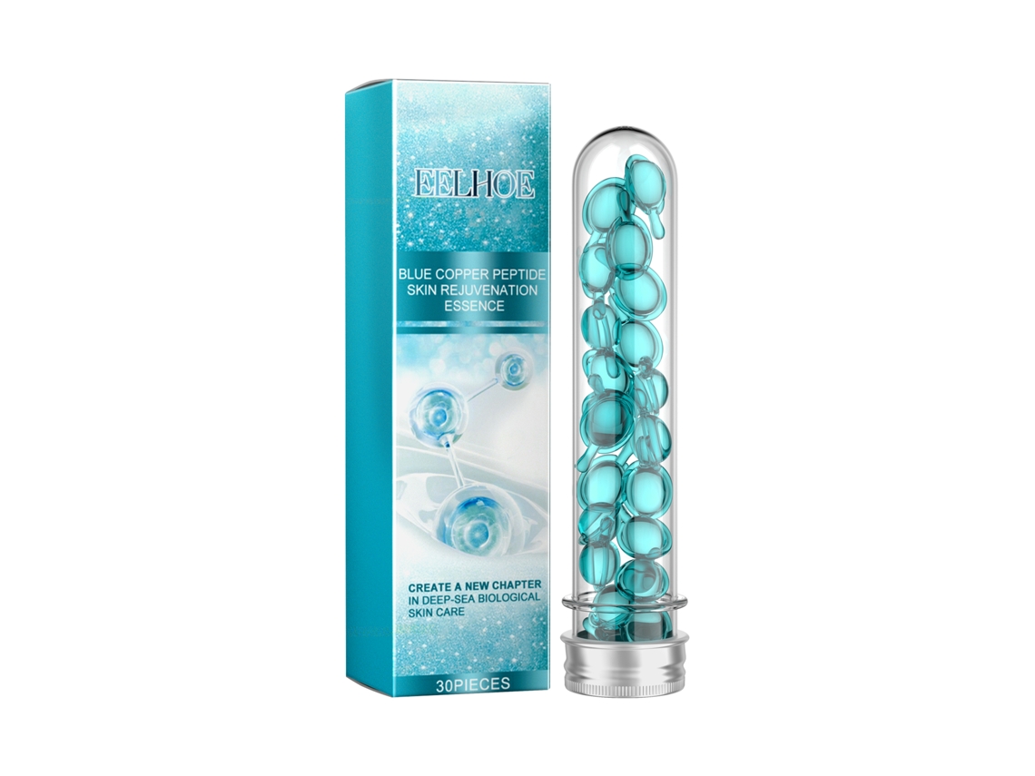 Sérum Facial Eelhoe Peptídeo Cobre Azul Firmar Iluminar Pele Recarregante
