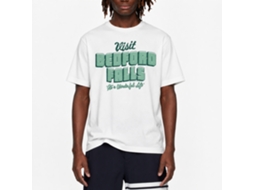Rockinstone Its A Wonderful Life Visit Bedford Falls White Adult T-shirt Size:xxl