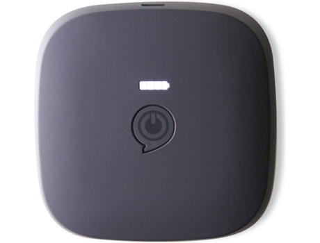 Powerbank ZENS ZEPP03B/00 (7800 mAh - 2 USB - Wireless - Preto)