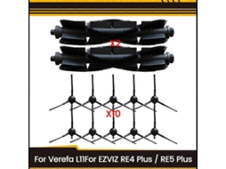 12pcs Accessories Kit For Verefa L11 For Re4 Plus/re5 Plus Vacuum Cleaner Parts Main Brush Side Bru