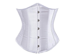2026 corset Underbust Gótico Sexy Cincher Cintura Top Moldeador Plus Size S 6xl Lencería Rjo XL Blanco