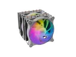 Cooler MARS GAMING Mcpu-Xt Branco 300W Tdp 6 Heatpipes