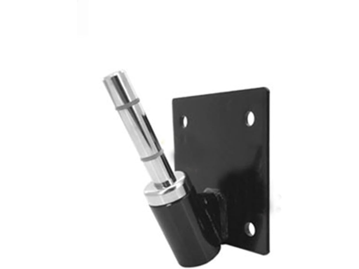 Suporte para Mastro de Bandeira em Liga de Alumínio , Preto, Robusto, À Ferrugem, Fácil de Montar para CHABERLU (1 Peça)