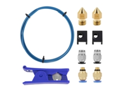 Kit Tubo Ptfe 40cm Com Cortador E Conectores Pc4-m6/pc4-m10 Para Impressora 3d Ender 3/3s/v2/pro Cr10