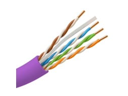 Cabo de Rede UNIVIEW Utp Cat6 305m Roxo Uv utp6 305 pvc eca pu