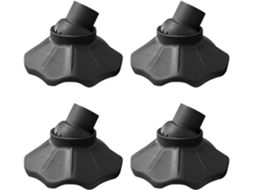 Kit Com 4 Protetores De Pés Para Cadeiras Exterior, Capas Para Pés De Móveis, Material Pp, À Prova De Areia E