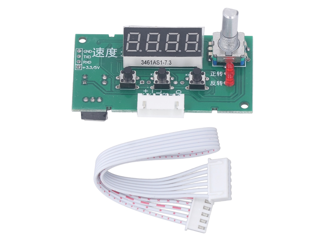 Placa controladora de motor passo a passo com controle de velocidade programável e cabo de salto com MARCA
