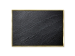 Quadro magnético para parede com estampa de tijolos para quarto Espelharte (100x70 cm)