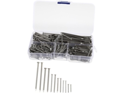 Conjunto Com 460 Pregos Redondos Em Aço Inoxidável 304 Para Pendurar