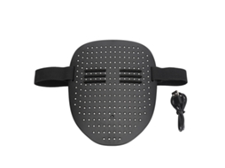 Máscara Facial de Led para Festas, com Sensor de Gestos, Ajustável e Que Acende, Ideal para Cosplay CHABERLU