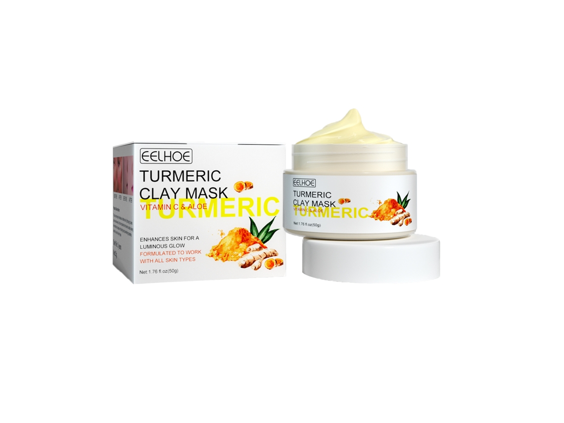 Máscara Facial Eelhoe Gengibre Anti-acne Limpeza Profunda Hidratação Clareamento
