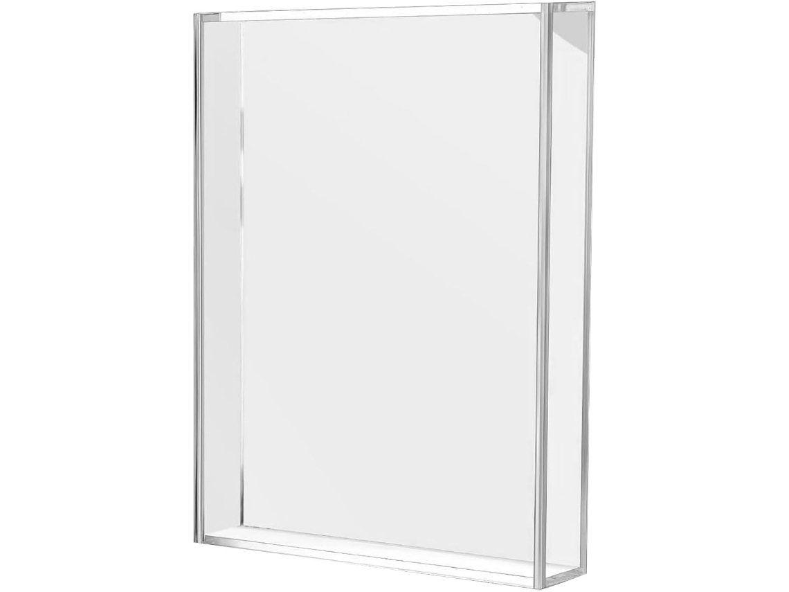 Moldura Fotográfica Com Efeito De Sombra Para Flores Secas, Artesanato E Medalhas.