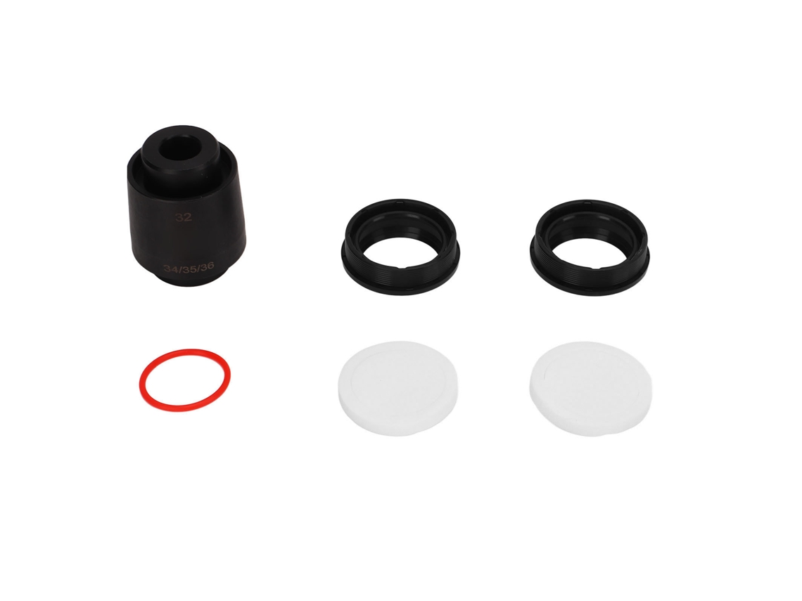 Anel de Vedação Mali, de Pó e Óleo, para Forquilha Dianteira de Bicicleta, Suspensão, 36mm, Kit Manutenção