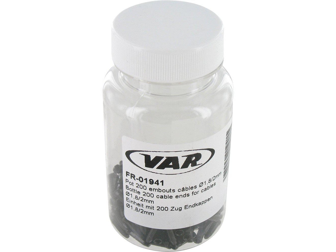 Var Cable End Caps Aluminium 200 Units