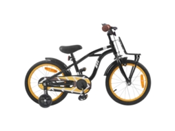 Vidaxl Bicicleta Infantil 16 Polegadas Para Crianças De 4 A 6 Anos