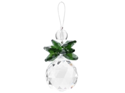 2026 Store colgante de Cristal K9 Limpio para Atrapasol, Prismas, Adorno de Boda Y Navidad, Color Verde