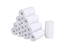 Papel Térmico Blanco Para Cámara Instantánea Infantil E Impresora, Accesorio De Repuesto De Papel De Impresión 57*30mm