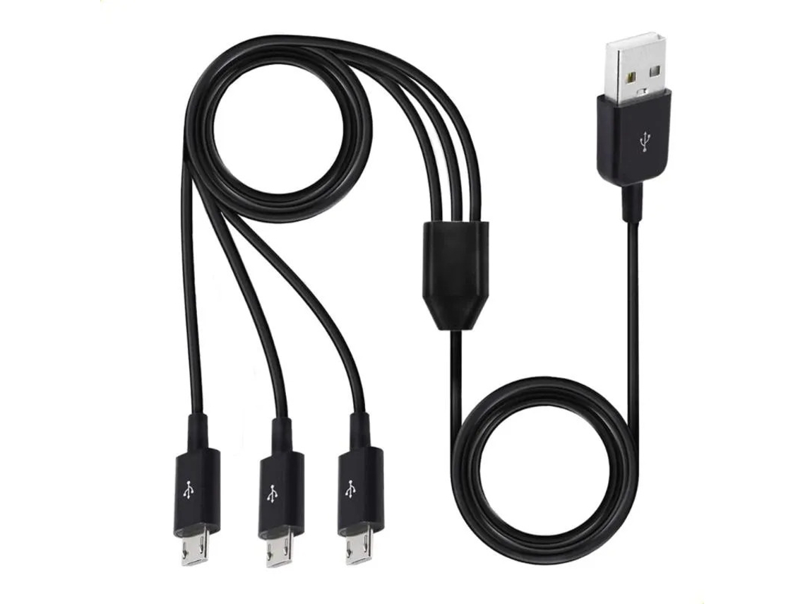 Cabo Divisor Usb, Para Dispositivos Eletrônicos, Com Conexão Rápida E