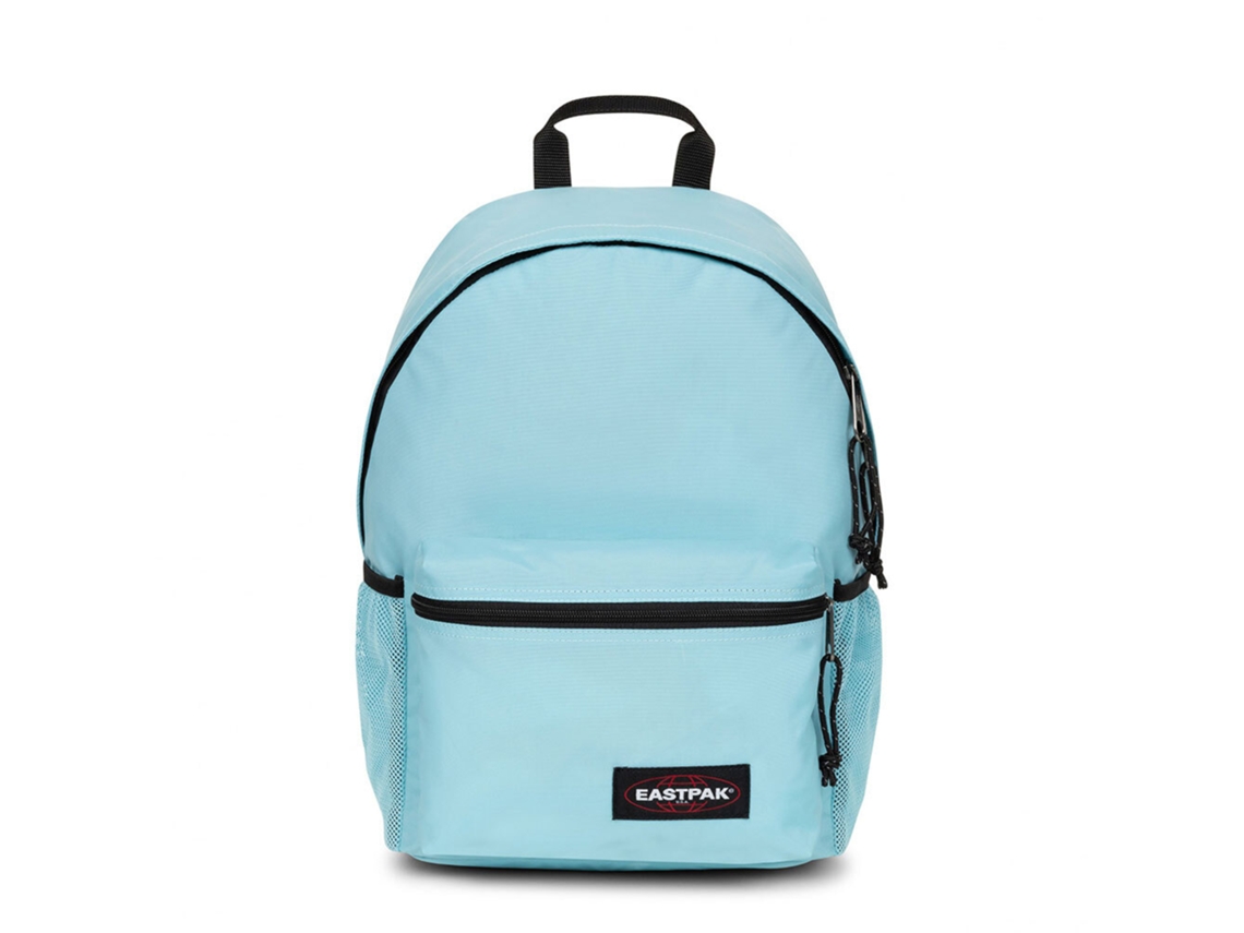 Mochila Escolar EASTPAK Powr Para Portátil Até 13”, 40 X 28 X 18 Cm, Poliéster, Azul Claro